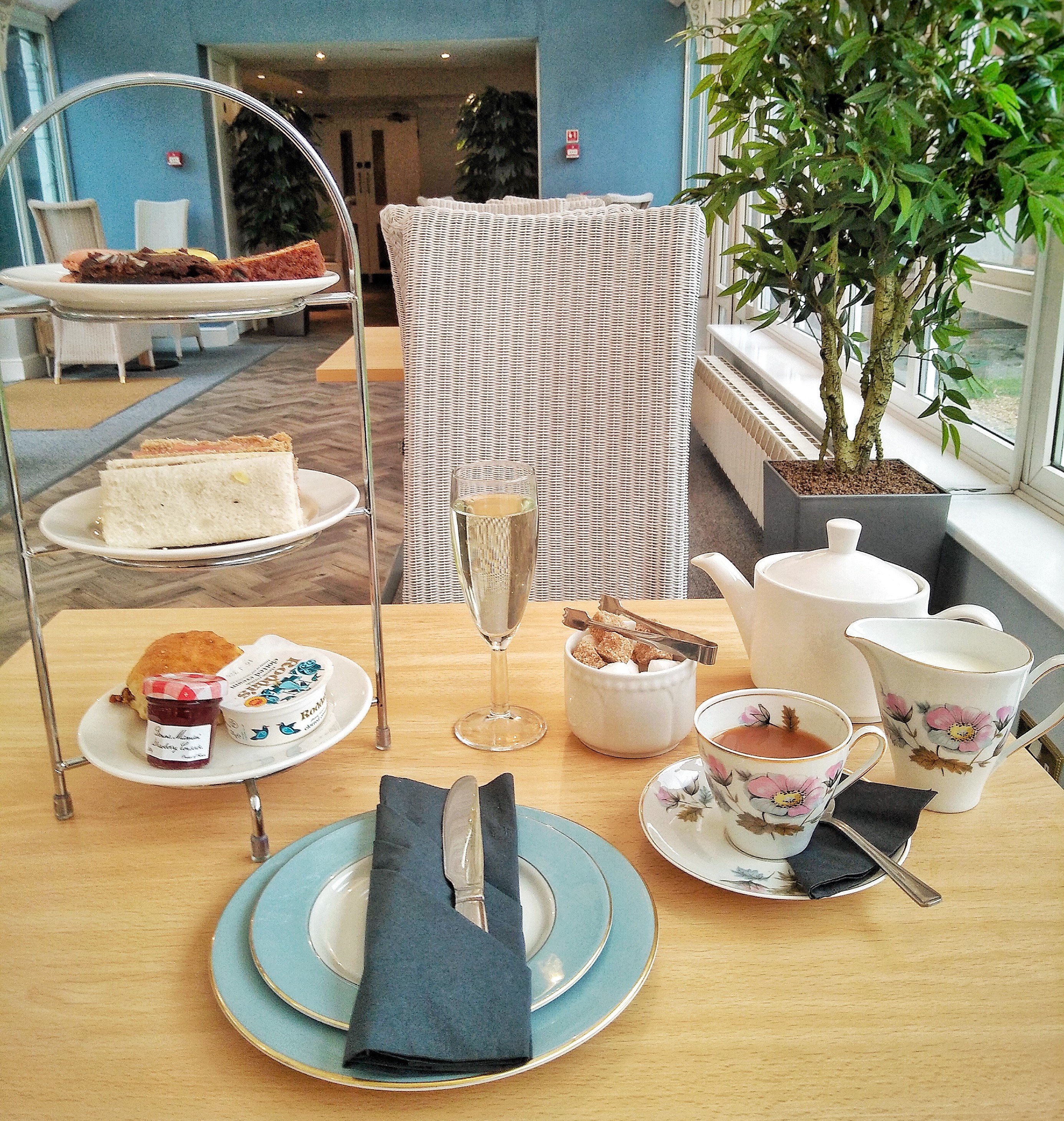 Farnham Hog's Back Hotel Spa Afternoon Tea