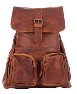 MAHI Leather Backpack Travel Accessory Bag