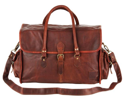 MAHI Leather Holdall Travel Bag
