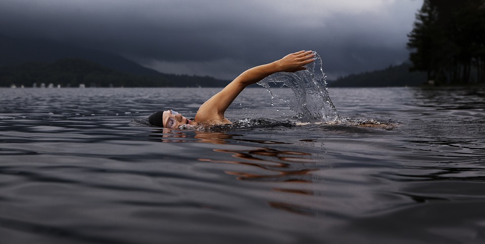 keeping fit with wild swimming
