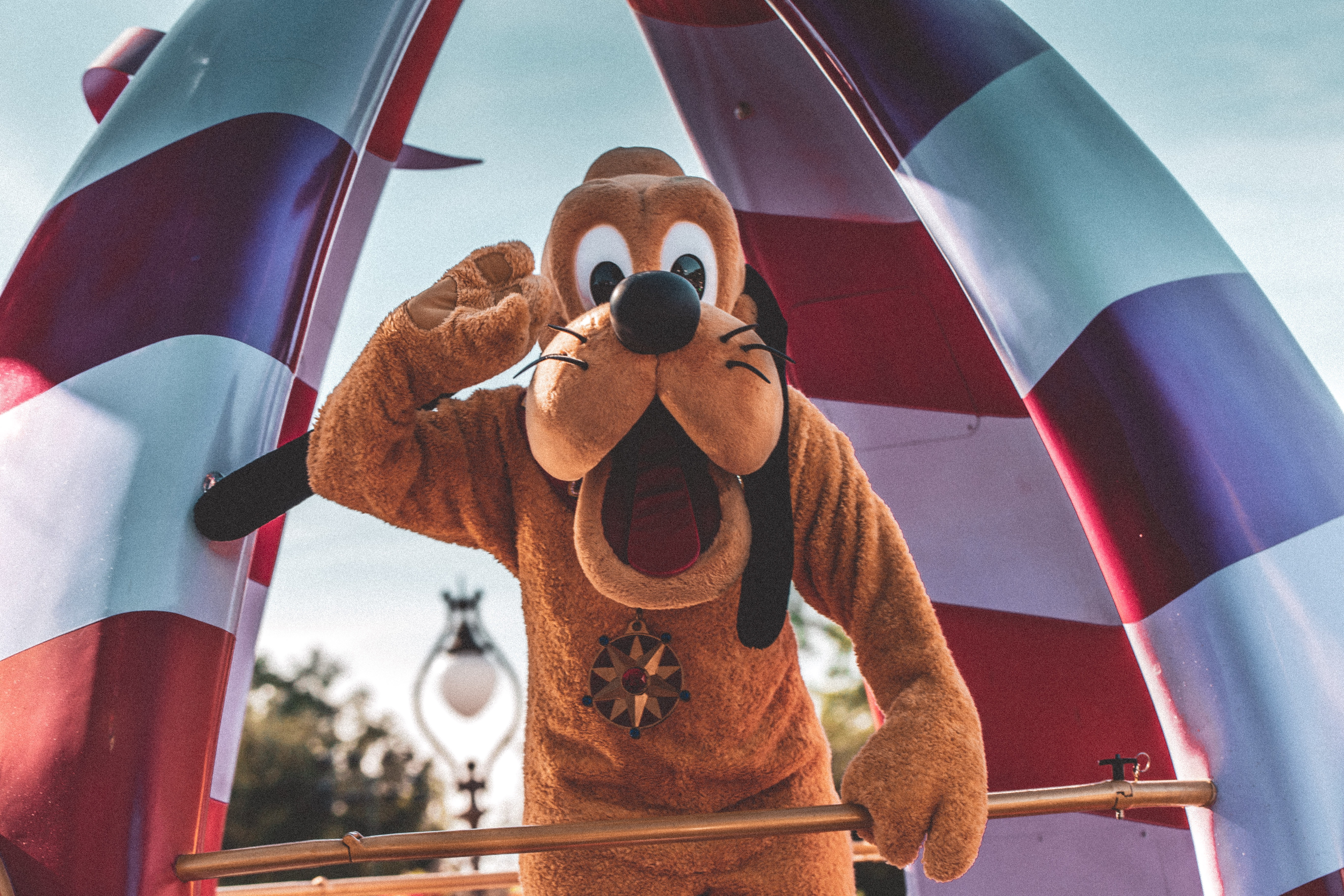 This image has an empty alt attribute; its file name is Disneyland-pluto.jpg