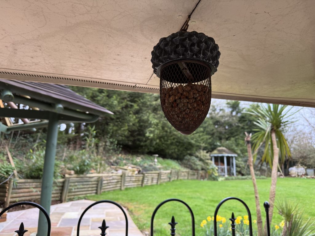 Bird feeder for garden